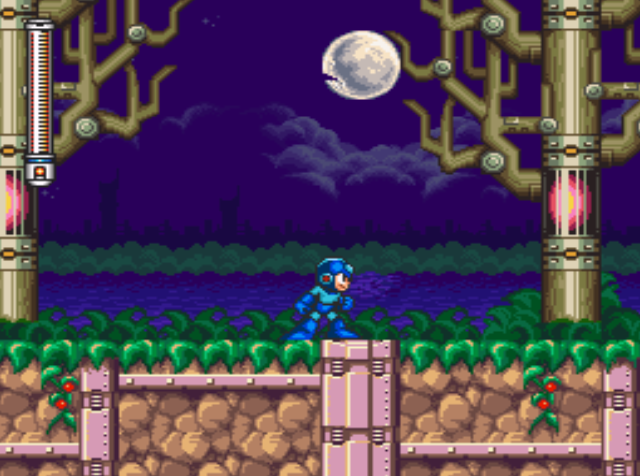 Mega Man 7 screenshot - Shade Man